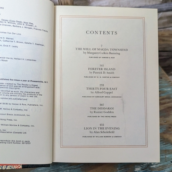 Readers Digest Condensed Book Bundle 1974 & 1978 - Picture 8 of 16